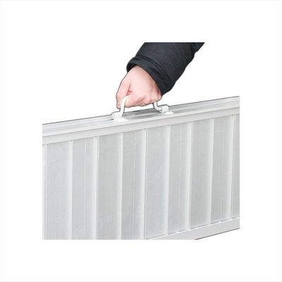 Auffahrschiene, Aluminium klappbar für Rollstuhl 122x73cm 270kg