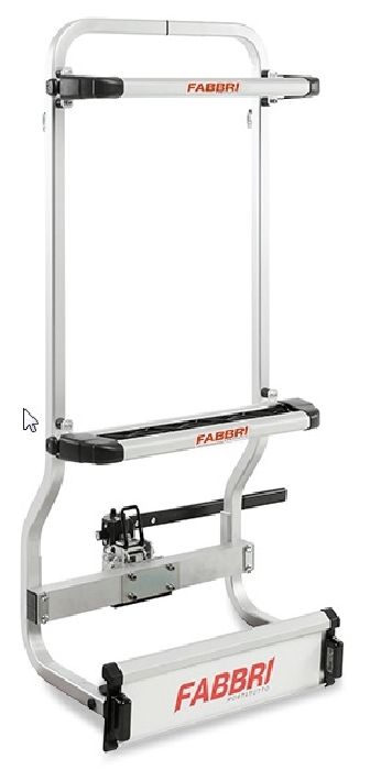 Fabbri Skiträger Snowboard Heckträger Carving SKI PASS für d. Anhängerkupplung AHK Heckträger für SKI und Snowboard