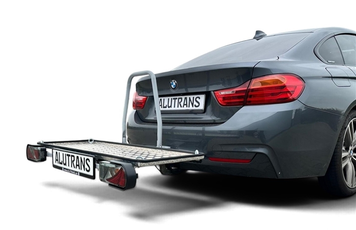 ALUTRANS Plattformträger ca. 1200 x 460mm für d. Anhängerkupplung AHK Lastenträger