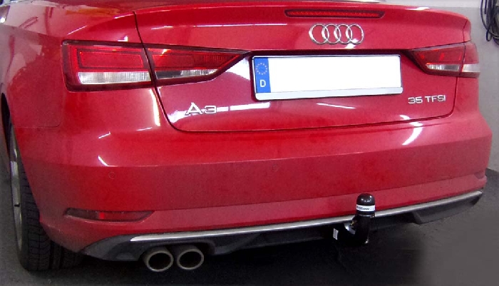 Anhängerkupplung für Audi-A3 Cabrio, Baureihe 2016-2020 V-abnehmbar