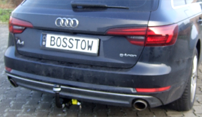 Anhängerkupplung für Audi-A4 Avant spez. G-Tron, Baureihe 2015-2024 V-abnehmbar