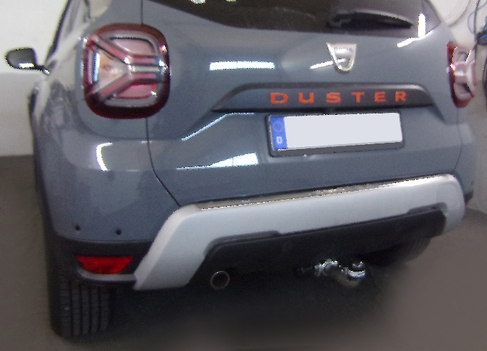 Anhängerkupplung für Dacia-Duster SUV 2WD, spez. AdBlue, Baureihe 2018-2024 abnehmbar