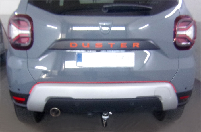 Anhängerkupplung für Dacia-Duster SUV 4WD, spez. Adblue, Baureihe 2018-2024 V-abnehmbar