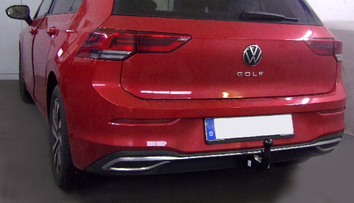 Anhängerkupplung für VW-Golf VIII Limousine, Baureihe 2023- V-abnehmbar
