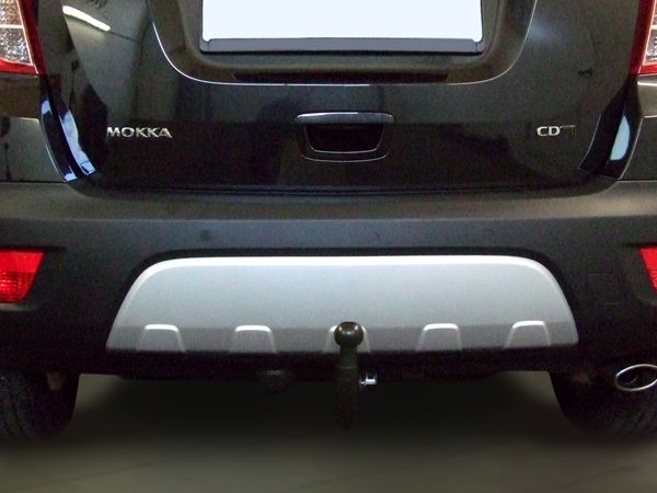 Anhängerkupplung für Opel-Mokka nicht für Fzg. mit Fahrradträgersystem Flex-Fix, ohne Elektrosatzvorb., Baureihe 2012-2016 V-abnehmbar