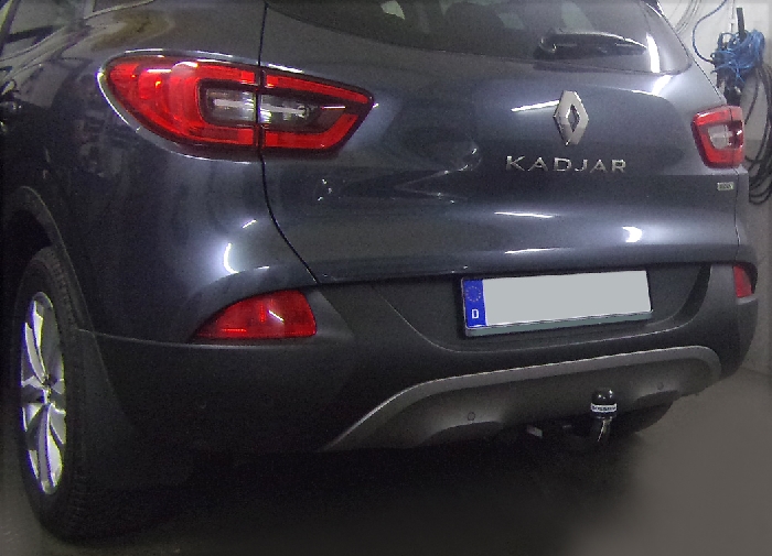 Anhängerkupplung für Renault-Kadjar, Baureihe 2015-2018 V-abnehmbar