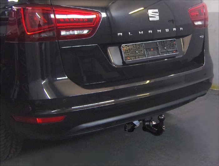 Anhängerkupplung für Seat-Alhambra incl 4x4, Baureihe 2013-2022 V-abnehmbar