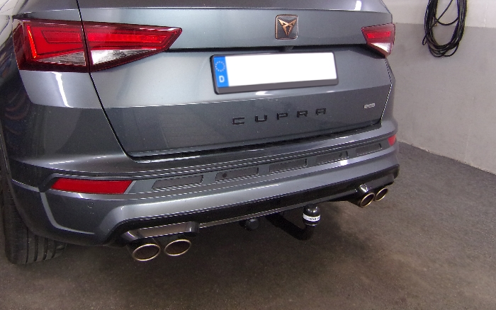 Anhängerkupplung für Seat-Ateca spez. Cupra, vorab Anhängelast prüfen, Baureihe 2019-2023 V-abnehmbar