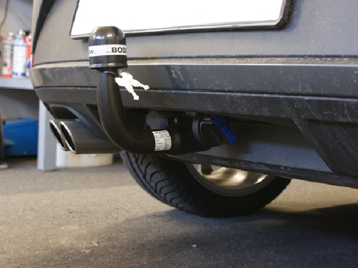 Anhängerkupplung für Seat-Leon Fließheck Typ 5F mit Elektrosatz Vorbereitung, Baureihe 2017-2020 V-abnehmbar