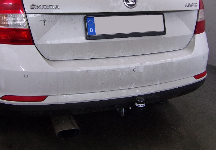 Anhängerkupplung für Skoda-Rapid Spaceback, Baureihe 2015-2018 starr
