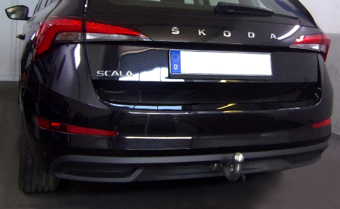 Anhängerkupplung für Skoda-Scala für Fahrzeuge mit AHK-Vorbereitung (vorab Anhängelast prüfen), Baureihe 2023- abnehmbar