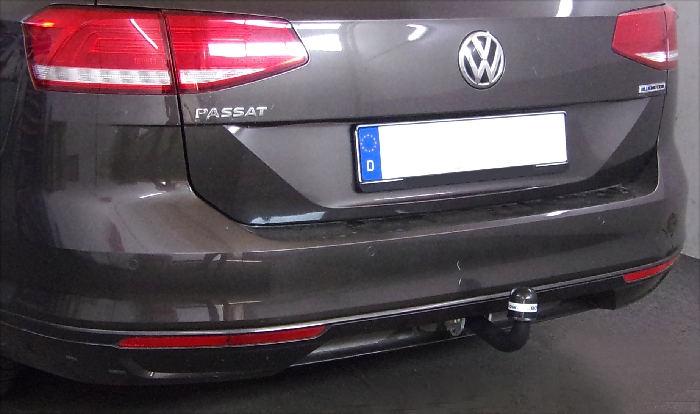 Anhängerkupplung für VW-Passat 3c, incl. 4-Motion, Variant, Baureihe 2014-2023 starr