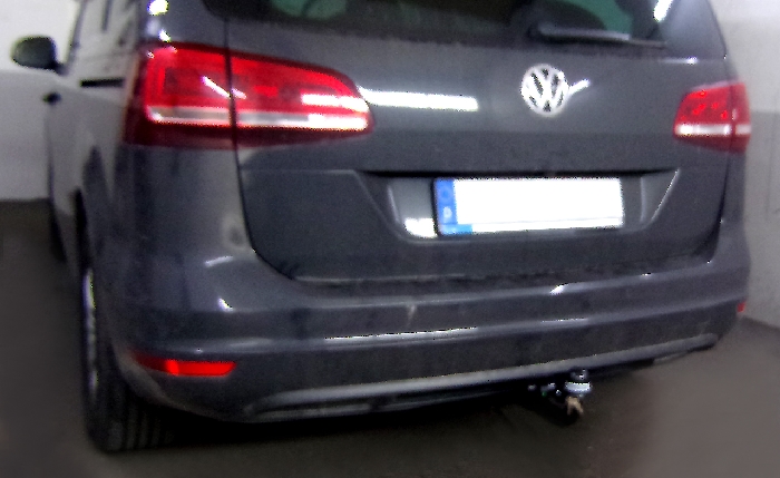 Anhängerkupplung für VW-Sharan inkl. 4x4, Baureihe 2012-2022 V-abnehmbar