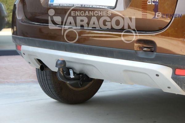 Anhängerkupplung für Dacia-Duster SUV 2WD und 4WD, Baureihe 2013-2017 starr