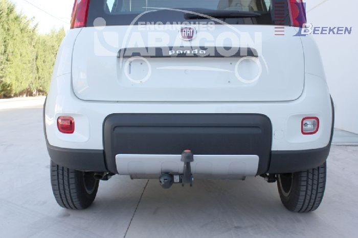 Anhängerkupplung für Fiat-Panda - 2012- 4X4, CLIMBING/CROSS/POP/ROCK,nicht Gasantrieb Ausf.:  feststehend
