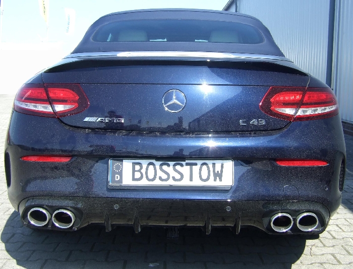 Anhängerkupplung für Mercedes-AMG-AMG C43 Cabrio A205 Ausführung C43 (vorab Anhängelastfreigabe prüfen), Baureihe 2018- V-abnehmbar  Anhängerkupplung für Mercedes-AMG-AMG C43 Cabrio A205 Ausführung C43 (vorab Anhängelastfreigabe prüfen), Baureihe 2018- V-abnehmbar
