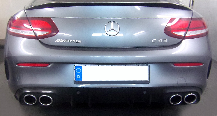 Anhängerkupplung für Mercedes-AMG-AMG C43 Cabrio A205 Ausführung C43 (vorab Anhängelastfreigabe prüfen), Baureihe 2016-2018 V-abnehmbar  Anhängerkupplung für Mercedes-AMG-AMG C43 Cabrio A205 Ausführung C43 (vorab Anhängelastfreigabe prüfen), Baureihe 2016-2018 V-abnehmbar