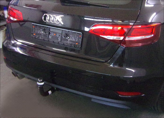 Anhängerkupplung für Audi-A3 3-Türer, Baureihe 2012-2014 V-abnehmbar