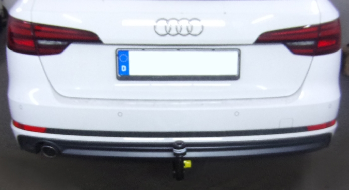 Anhängerkupplung für Audi-A4 Avant nicht Quattro, nicht RS4 und S4, speziell S-Line, Baureihe 2015- V-abnehmbar