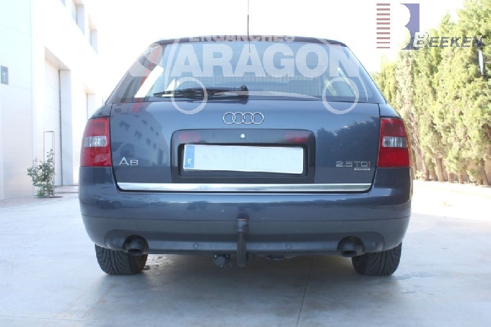 Anhängerkupplung für Audi-A6 Avant 4B, C5, Quattro, nicht Allroad, Baureihe 1998-2004 V-abnehmbar  Anhängerkupplung für Audi-A6 Avant 4B, C5, Quattro, nicht Allroad, Baureihe 1998-2004 V-abnehmbar