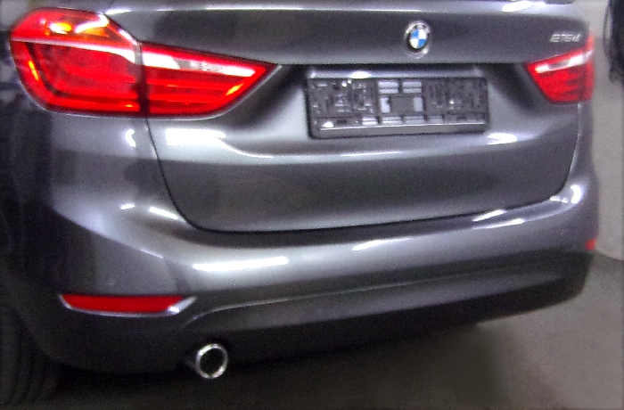 Anhängerkupplung für BMW-2er F46 Gran Tourer, Baureihe 2015- V-abnehmbar Anhängerkupplung für BMW-2er F46 Gran Tourer, Baureihe 2015- V-abnehmbar