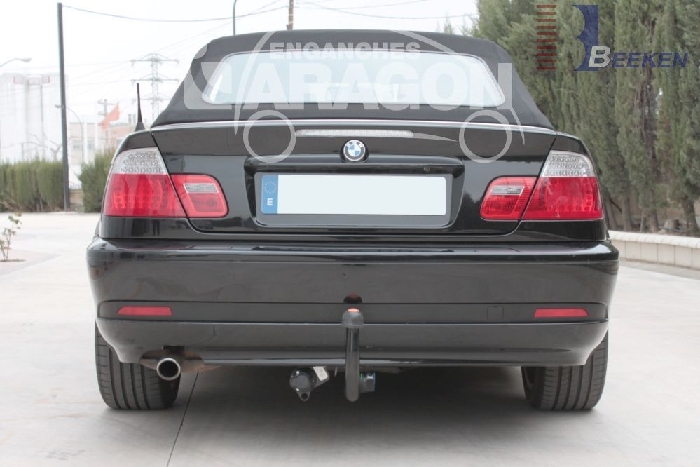 Anhängerkupplung für BMW-3er Cabrio E46, Baureihe 2000- V-abnehmbar Anhängerkupplung für BMW-3er Cabrio E46, Baureihe 2000- V-abnehmbar