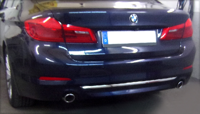 Anhängerkupplung für BMW-5er Limousine G30, speziell 530e, nur für Heckträgerbetrieb, Baureihe 2019- S- schwenkbar