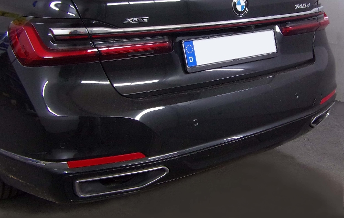Anhängerkupplung für BMW-7er Limousine G11, G12, Baureihe 2019- V-abnehmbar Anhängerkupplung für BMW-7er Limousine G11, G12, Baureihe 2019- V-abnehmbar