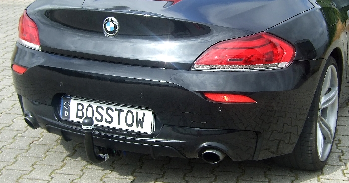 Anhängerkupplung für BMW-Z4 E89 Roadster inkl. M Paket, nur für Heckträgerbetrieb, Montage nur bei uns im Haus, Baureihe 2011-2016 V-abnehmbar Anhängerkupplung für BMW-Z4 E89 Roadster inkl. M Paket, nur für Heckträgerbetrieb, Montage nur bei uns im Haus, Baureihe 2011-2016 V-abnehmbar