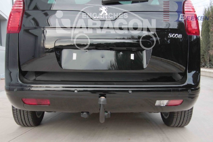 Anhängerkupplung für Citroen-C4 Picasso u. Gran Picasso, Baureihe 2011-2013 V-abnehmbar  Anhängerkupplung für Citroen-C4 Picasso u. Gran Picasso, Baureihe 2011-2013 V-abnehmbar