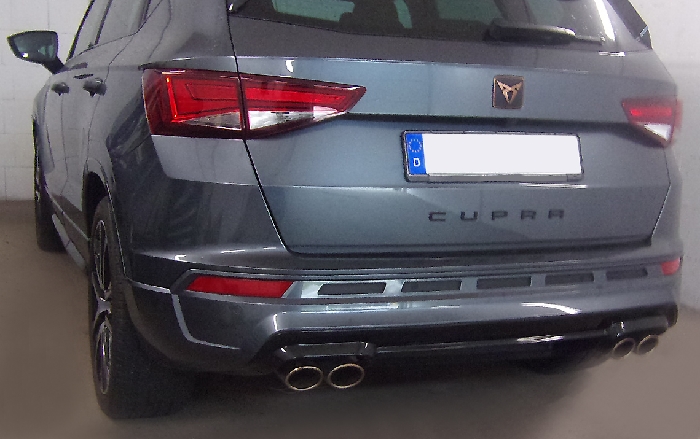 Anhängerkupplung für Cupra-Ateca vorab Anhängelast prüfen, Baureihe 2023- V-abnehmbar  Anhängerkupplung für Cupra-Ateca vorab Anhängelast prüfen, Baureihe 2023- V-abnehmbar