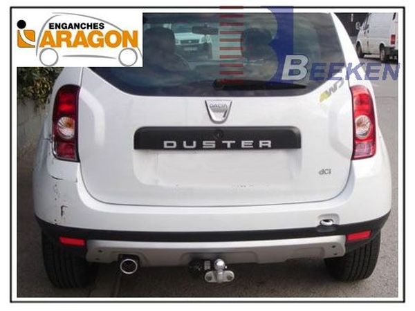Anhängerkupplung für Dacia-Duster SUV 2WD und 4WD, Baureihe 2013-2017 starr Anhängerkupplung für Dacia-Duster SUV 2WD und 4WD, Baureihe 2013-2017 starr