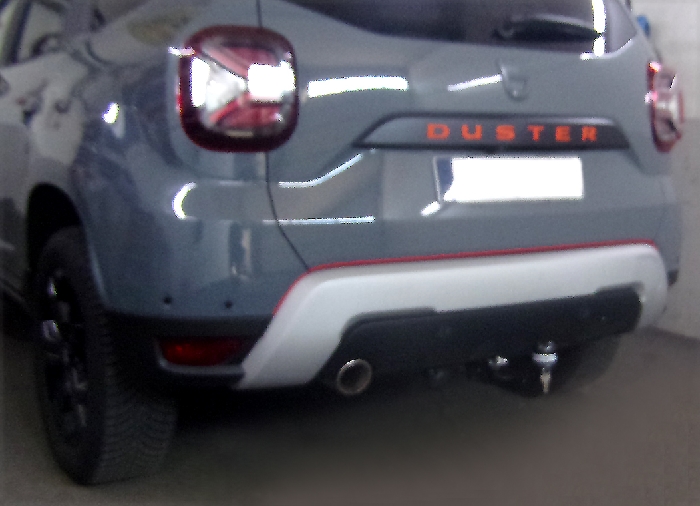 Anhängerkupplung für Dacia-Duster SUV 4WD, spez. Adblue, Baureihe 2018-2024 V-abnehmbar