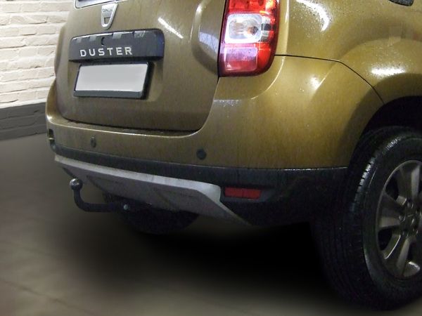 Anhängerkupplung für Dacia-Duster SUV, speziell Fzg. mit LPG Gas 2WD und 4WD, Baureihe 2010-2012 starr