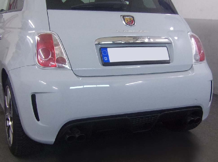 Anhängerkupplung für Fiat Abarth-500 Abarth spez. Abarth 500, 595, Baureihe 2007-2016 V-abnehmbar  Anhängerkupplung für Fiat Abarth-500 Abarth spez. Abarth 500, 595, Baureihe 2007-2016 V-abnehmbar