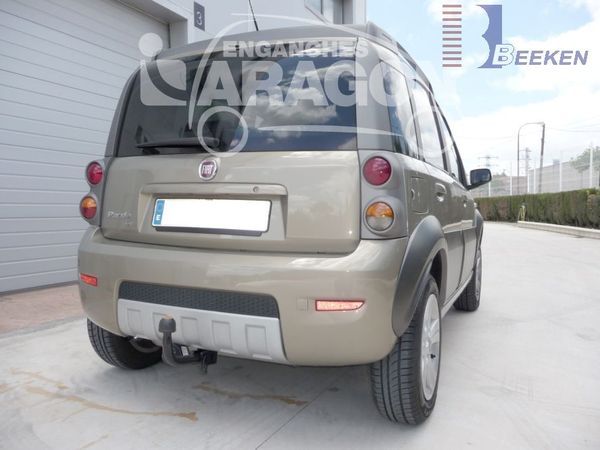 Anhängerkupplung für Fiat-Panda 4X4, nicht Gasantrieb, Baureihe 2003-2011 starr