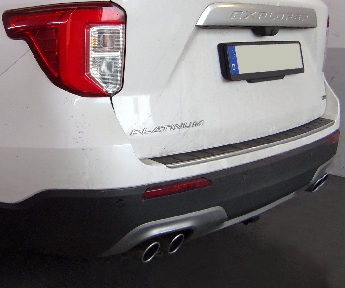 Anhängerkupplung für Ford-Explorer VI, Platinium 4WD, inkl. Hybrid, Baureihe 2019-2024 V-abnehmbar  Anhängerkupplung für Ford-Explorer VI, Platinium 4WD, inkl. Hybrid, Baureihe 2019-2024 V-abnehmbar