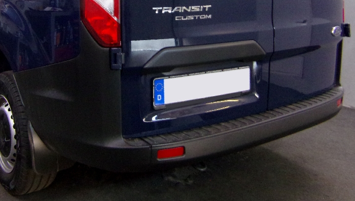 Anhängerkupplung für Ford-Transit Custom Fzg. ohne Elektrosatz Vorbereitung, Baureihe 2019-2023 starr