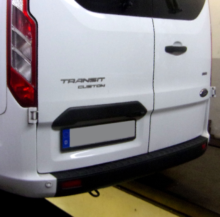 Anhängerkupplung für Ford-Transit Custom, Baureihe 2016-2019 abnehmbar  Anhängerkupplung für Ford-Transit Custom, Baureihe 2016-2019 abnehmbar