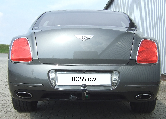 Anhängerkupplung für Bentley-Flying Spur Limousine, nur für Heckträgerbetrieb, Montage nur bei uns im Haus, Baureihe 2013-2019 V-abnehmbar  Anhängerkupplung für Bentley-Flying Spur Limousine, nur für Heckträgerbetrieb, Montage nur bei uns im Haus, Baureihe 2013-2019 V-abnehmbar