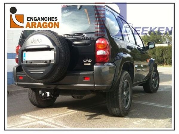 Anhängerkupplung für Jeep-Cherokee KJ, Baureihe 2001-2008 starr  Anhängerkupplung für Jeep-Cherokee KJ, Baureihe 2001-2008 starr