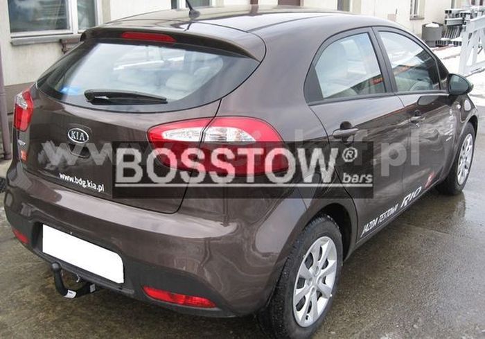 Anhängerkupplung für Kia-Rio Fließheck, Baureihe 2011-2015 V-abnehmbar