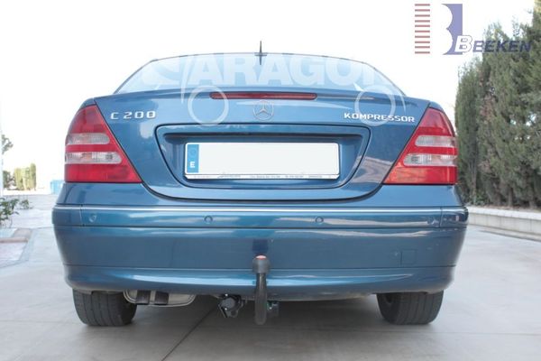 Anhängerkupplung für Mercedes-C-Klasse Kombi W203, Baureihe 2001-2005 V-abnehmbar  Anhängerkupplung für Mercedes-C-Klasse Kombi W203, Baureihe 2001-2005 V-abnehmbar