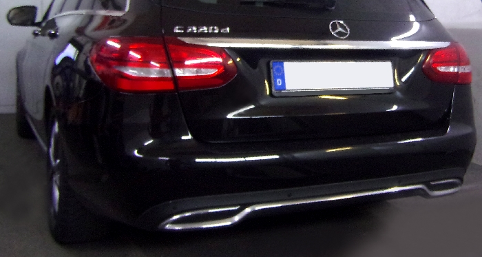 Anhängerkupplung für Mercedes-C-Klasse Kombi W205, Baureihe 2014-2018 V-abnehmbar  Anhängerkupplung für Mercedes-C-Klasse Kombi W205, Baureihe 2014-2018 V-abnehmbar