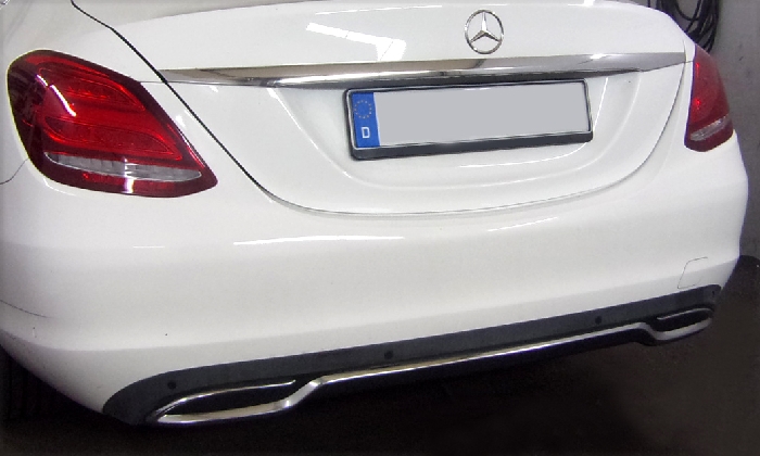 Anhängerkupplung für Mercedes-C-Klasse Lim. W205, Baureihe 2014-2018 abnehmbar  Anhängerkupplung für Mercedes-C-Klasse Lim. W205, Baureihe 2014-2018 abnehmbar