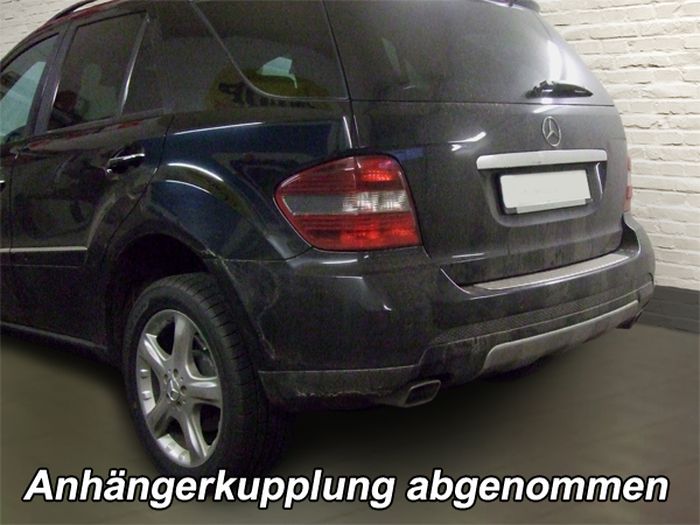 Anhängerkupplung für Mercedes-M-Klasse W164, Baureihe 2010- V-abnehmbar