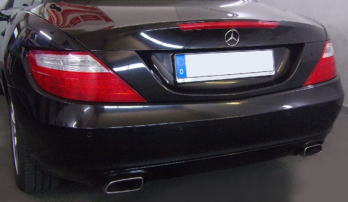 Anhängerkupplung für Mercedes-SLC R172, nur für Heckträgerbetrieb, Montage nur bei uns im Haus, Baureihe 2016- V-abnehmbar  Anhängerkupplung für Mercedes-SLC R172, nur für Heckträgerbetrieb, Montage nur bei uns im Haus, Baureihe 2016- V-abnehmbar
