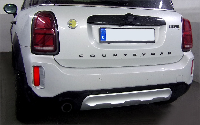 Anhängerkupplung für MINI-Countryman SE F60 Countryman ALL 4, auch mit Fußsensor, nur für Heckträgerbetrieb, Baureihe 2020- V-abnehmbar  Anhängerkupplung für MINI-Countryman SE F60 Countryman ALL 4, auch mit Fußsensor, nur für Heckträgerbetrieb, Baureihe 2020- V-abnehmbar