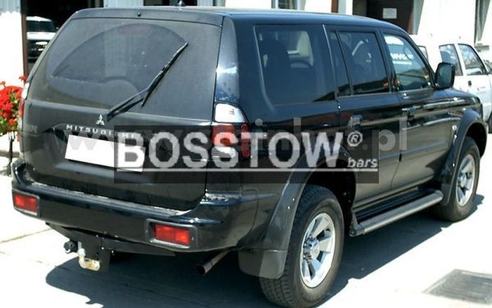 Anhängerkupplung für Mitsubishi-Pajero Sport, Baureihe 1998- starr  Anhängerkupplung für Mitsubishi-Pajero Sport, Baureihe 1998- starr