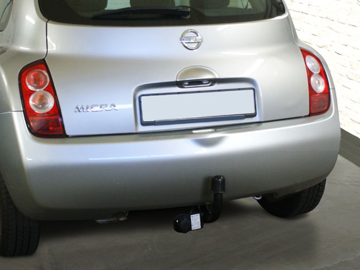 Anhängerkupplung für Nissan-Micra K12, nicht Cabrio, Baureihe 2002-2010 starr